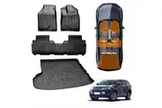 Front Rear Floor Mats Boot Liner for Toyota Kluger 2014-2021 All Weather Heavy Duty Cargo Car Trunk Luggage Tray