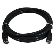 8Ware PL6A-2BLK Cat6A UTP Snagless Ethernet Cable - 2m - Black [PL6A-2BLK]
