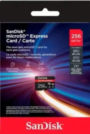 Switch 2 Compatible SanDisk Micro SD Express Memory Card 256GB Preorder