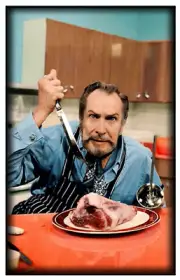 Magnet #286 Vincent Price Cooking Price-Wise Photo Culinary 70's British TV