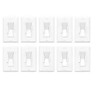 120V Single-Pole or 3-Way Dimmer Switches Compatible with LED/CFL Incandescent