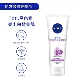 NIVEA妮維雅 夜間美白保濕精華乳 200ml 現貨 蝦皮直送