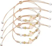 [LIFKOME] Bunny Bracelet Bracelet Girl Bracelets Friendship Bracelets Handmade Bracelets Woven Bracelet Bracelets for Wrist Rope Bracelet for Charms Alloy
