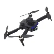 (Black)RC Drone Obstacle Avoidance Folding Camera Angle Adjustable Low Nois WT