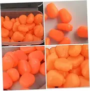 SUPVOX 100pcs Simulation Floating Baits Soft Corn Fishing for Carp Bream Attract Fish with Natural Fragrance Reusable Fishing Tackle for Enthusiasts