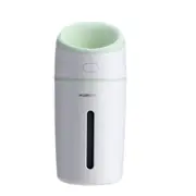 L8 2.5W Portable USB Mute Mini Humidifier Nebulizer with Colorful LED Atmosphere Light for Office, Home Bedroom, Car, Support USB Output, Capacity: 320ml, DC 5V(Green)