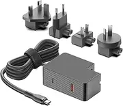 KFD PD3.0 100W 65W GaN USB-C Charger Travel Charger for HP DELL Lenovo Asus Acer MacBook Pro Air 16 15 iPad iPhone 14 15 Samsung Google Pixel US/UK/EU/AU Laptop Wall Charger Power Bank Fast Adapter