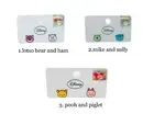 disney sumsum earrings pooh and piglet, lotso bear and ham, mike and sully
