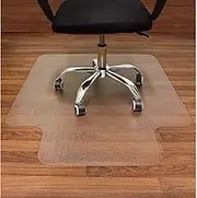 AiBOB Nontoxic Office Chair mat for Hardwood Floor, 36 x 48 inches, Easy Glide for Chairs, Flat Without Curling, Floor Mats for Computer Desk