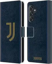 Head Case Designs Officially Licensed Juventus Football Club Third 2024/25 Kit Leather Book Wallet Case Cover Compatible with Samsung Galaxy M55 5G