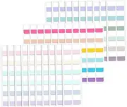 SEWACC 360pcs Multi Colored Sticky Tabs for Notebooks Writing Index Markers Adhesive Page Flags for Books Organizing Classroom Supplies and Office Documents