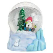 Old World Christmas Winter Arctic Gnome Snow Globe