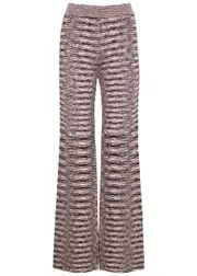 Missoni Space-dyed Stretch-knit Trousers - Black - 50 (UK18 / Xxl) 50 (UK18 / XXL)