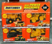 1998 SEALED NEW MATCHBOX MINI POWER MACHINES CATERPILLAR TOYS
