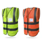 Stay Visible and Secure with this Reflective Safety Vest for Work and Sports