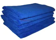 CLEANLINK PREMIUM MICROFIBRE ALL PURPOSE CLOTH 400 x 400mm Blue Pack of 5