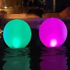 Floating Pool Lights - Inflatable Waterproof LED Solar Glow Globe/Floating Ball
