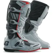 Fastback Endurance Light Blue Black Motocross Boots