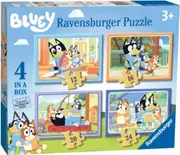Bluey Lets Do This Jigsaw Puzzle (4 In A Box)