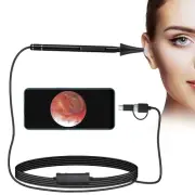 3.9Mm Ultra-Thin Portable USB Digital Otoscope Camera with Carrying Case, HD 720