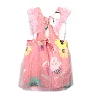 在飛比找樂天市場購物網優惠-小白兔粉色紗裙 兒童圍裙【BlueCat】【JI2412】
