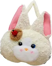 [Ｓｉｍｈｏａ] Cute Plush Cartoon Cat Big Head Backpack for Traveling Stuffed Animal Backpack