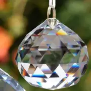 Clear Crystal Ball Prisms Feng Shui Suncatcher Decorating Hanging Faceted Prism
