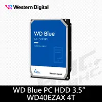 在飛比找蝦皮購物優惠-WD [藍標] 4TB 3.5吋桌上型硬碟(WD40EZAX