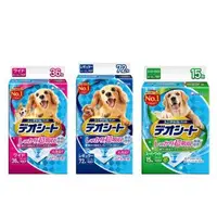 在飛比找森森購物網優惠-日本Unicharm消臭大師-超吸收狗尿墊系列 X(3入組)