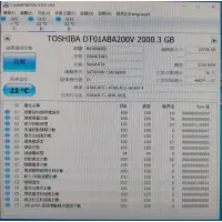 在飛比找蝦皮購物優惠-Toshiba 2TB 緩衝記憶體 32MB SATA II