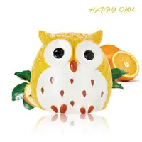 在飛比找ETMall東森購物網優惠-【Happy owl】快樂貓頭鷹護唇膏-熱情蜜橘1.5G