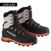 mont-bell Protection Logger Boots Full Spikes Gray US9 Mountaineering Boots New