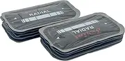 ZERINT TP-R04 Radial Repair Patch, Heavy Duty Tire Patches, Tire Puncture Repair Patch for Car Truck Bus Tractor Agricultural Vehicles 4" x 2 1/4" 1 ply 10 pcs