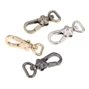 1/5Pcs Flower Lobster Metal Clasps Swivel Trigger Clips Snap Hooks Bag Decor