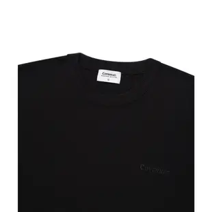 [COVERNAT] C LOGO 基本款針織短袖T恤（黑色） [G8]