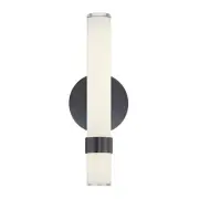 Alora Madison 14" LED Wall/Vanity, Urban Bronze/Glossy Opal - WV324114UBGO
