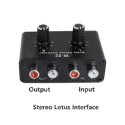 Simple Plugs & Plays Volumes Control Box 3.5mm Regulator for Active Speakers
