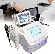 GOVRN 7 in 1 Hair Analyzer, Digital Microscope Scalp Hair Follicle Detector with LCD Screen, Head Therapy Meridian Massage Care Instrument for Home Hair Salon Spa