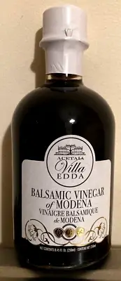 Villa EDDA ITALY Balsamic Vinegar of MODENA 6% acidity 250ml 8.5oz BB 2028