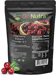 Cranberry Extract Powder 4:1 Strength 1 lb. Potent Whole Cranberries Powder Non-GMO Dairy-Free