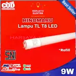 PUTIH 日野丸燈 TL T8 LED 筆芯 9W WATT 60CM 霓虹燈管 SNI 白色