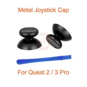 1pair Rocker Metal Analog Joystick For Meta Oculus Quest 2 Quest 3 Pro With tool