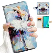 ( For Vivo Y20S ) Wallet Flip Case Cover AJ23082 Ballet Girl