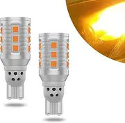 Jawmoy Pack-2 912 921 LED Bulb for Backup Reverse Light Bulbs, W16W 906 904 902 Super Bright Light, 6000K Waterproof T15 Backup Light LED for Most Cars SUVs and Trucks (Yellow), JACD988YE-2PS