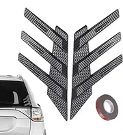 Rear Window Roof Spoiler | Automotive Exterior Louvers Accessories - Automobile Exterior Accessories, Side Window Wind Deflectors Visors Fits for Most Car