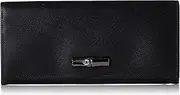 [Longchamp] 3044871 Women's Noir Long Wallet, Noir, ワンサイズ