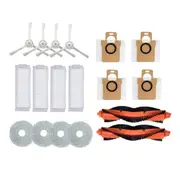 Accessories Kit for M30 Pro C107 Vacuum Replacement Parts Mop Cloth Dust Bag Hepa Filter Main Side Brush