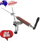 360° Rotating Knife Sharpener System with 4 Whetstones for Kitchen Use