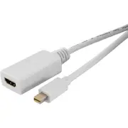 PRO2 LC6152 2M Mini Displayport To HDMI Mini Display Plug HDMI Socket Mini Displayport 20-Pin Plug