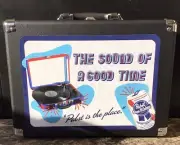 Pabst Blue Ribbon Limited Edition Victrola Journey Suitcase Record Player
